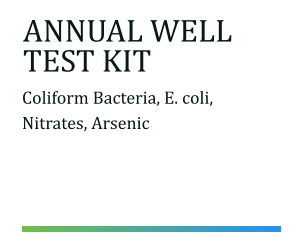 annual well test kit