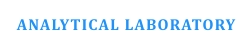 ANALYTICAL LABORATORY