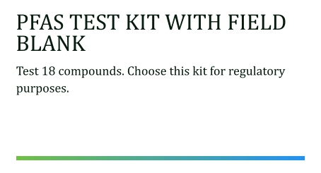 home water quality test kit