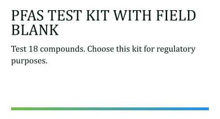 home water quality test kit